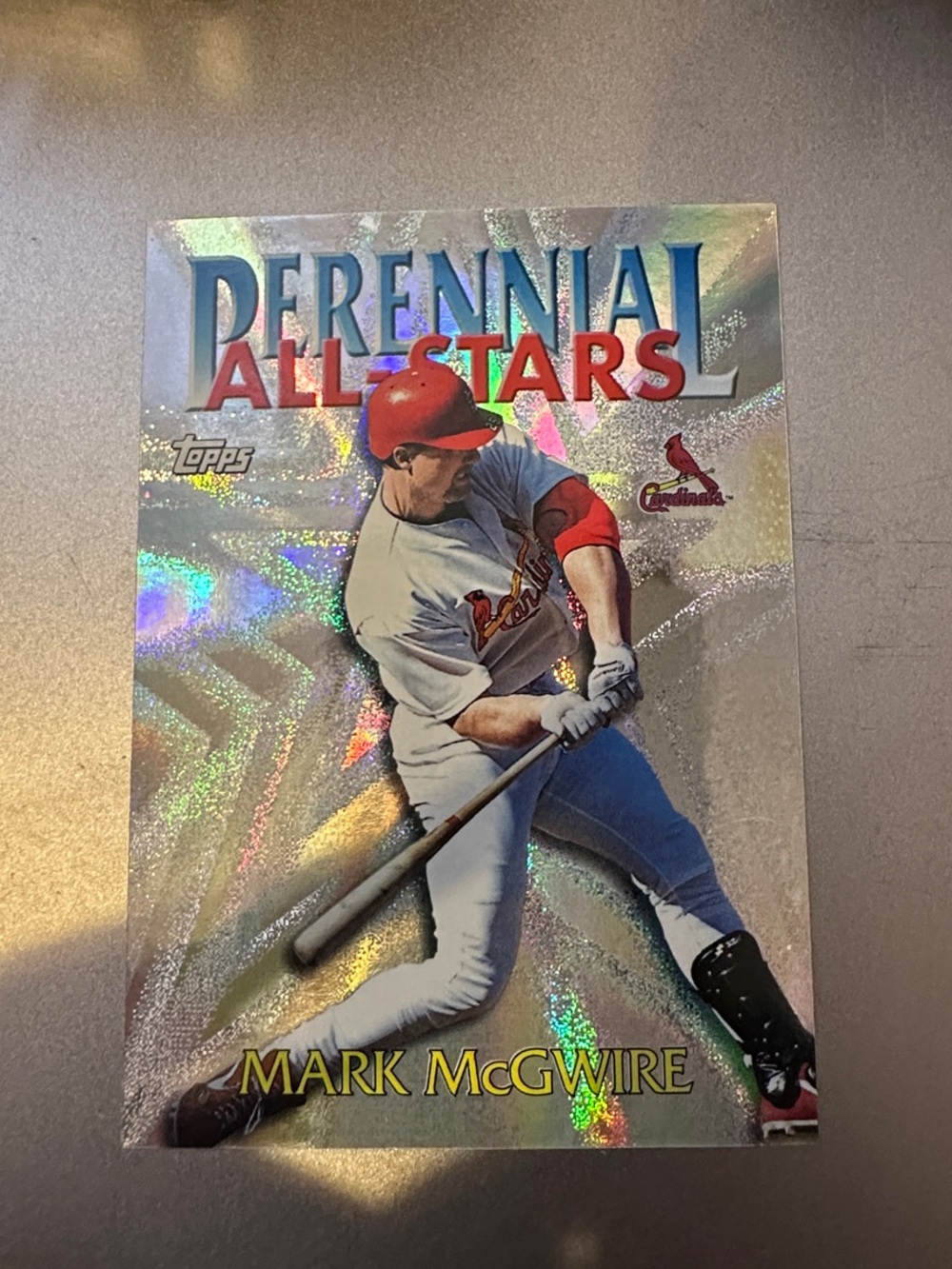 Topps perennial all-stars mark mcgwire mint condition